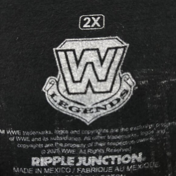 Stone Cold Steve Austin Skull & Flames Promo WWE T-shirt 2X - Picture 4 of 5